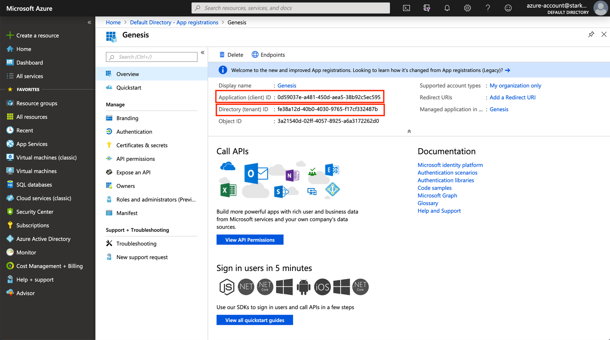 Application-and-Tenant-ID