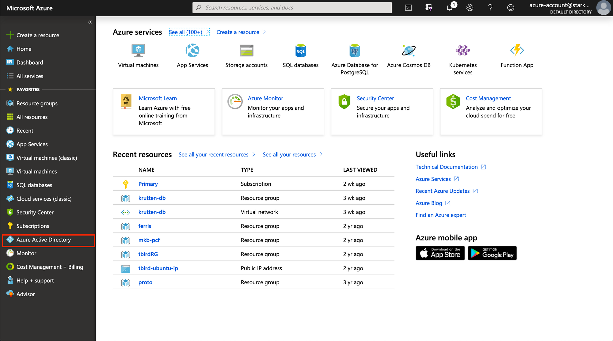 Azure Active Directory