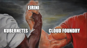 Eirini: Combine the strengths of Cloud Foundry and Kubernetes
